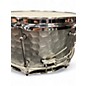Used Pork Pie 14in DIABLO HAMMERED STEEL Silver Drum