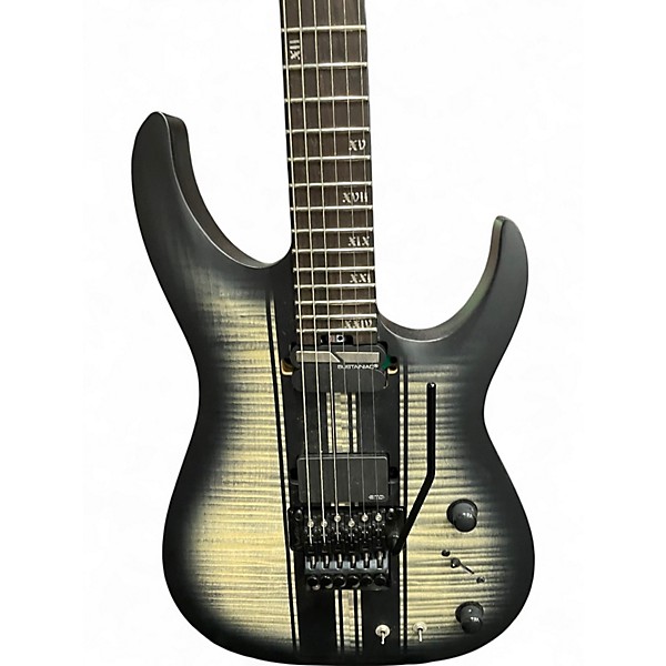Used Schecter Guitar Research Banshee FRS CARCOAL BURST Solid Body Electric Guitar