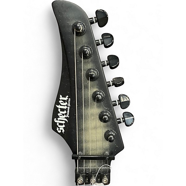 Used Schecter Guitar Research Banshee FRS CARCOAL BURST Solid Body Electric Guitar