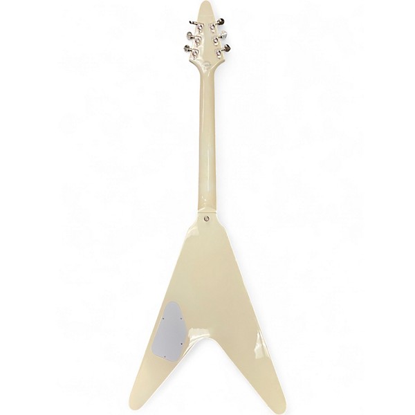Used Epiphone Brendon Small Snow Falcon Flying V White Solid Body Electric Guitar