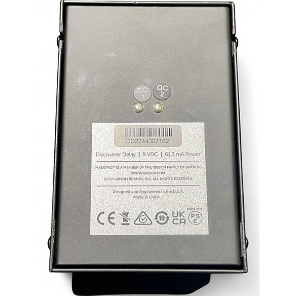 Used Maestro DISCOVERY DELAY Effect Pedal