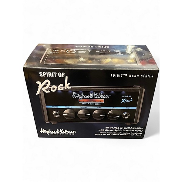 Used Hughes & Kettner Spirit of Rock Nano series Solid State Guitar Amp Head
