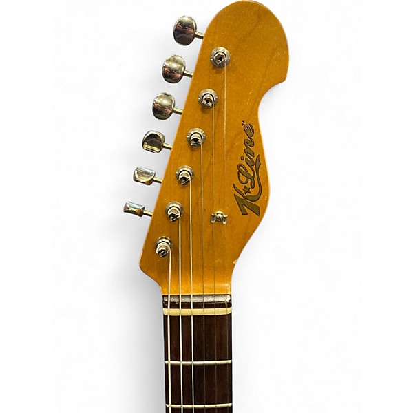 Used K-line Springfield 3 Tone Sunburst Solid Body Electric Guitar