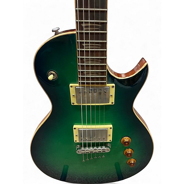 Used Mitchell MS450 Aquaburst Solid Body Electric Guitar