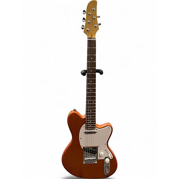 Used Ibanez YY20 ORANGE SPARKLE Solid Body Electric Guitar