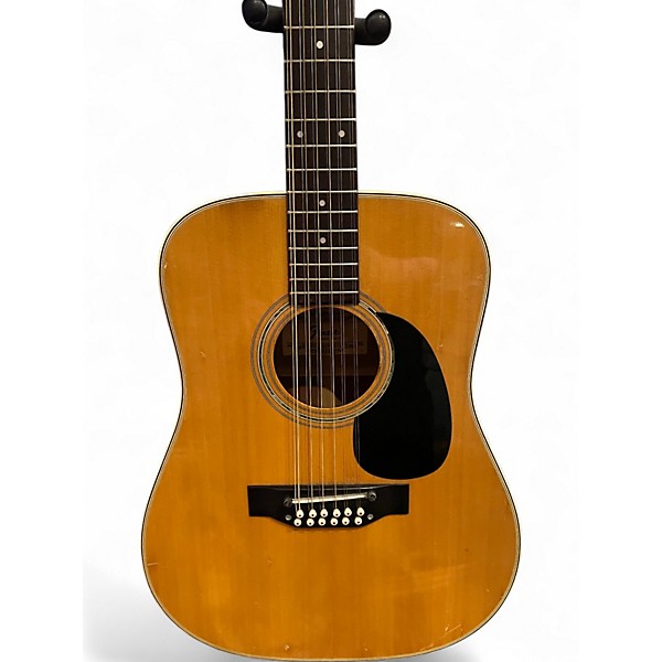 Vintage 1980s Fender F55-12 Natural 12 String Acoustic Guitar