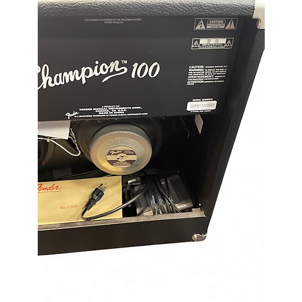 Used Fender Champion 100 Guitar Combo Amp