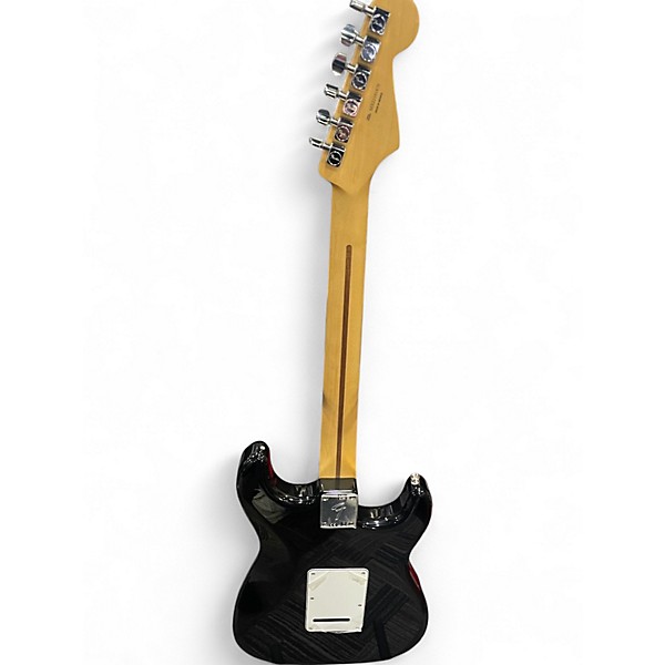 Used Fender Player Stratocaster Left Handed Black Solid Body Electric Guitar