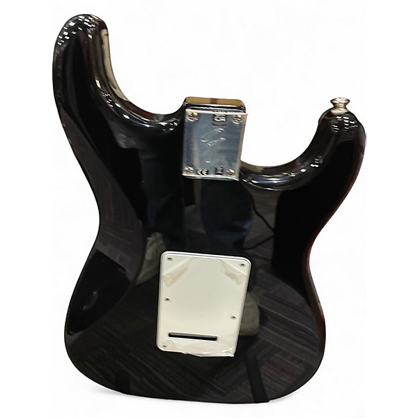 Used Fender Player Stratocaster Left Handed Black Solid Body Electric Guitar
