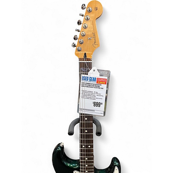 Used Fender STRATOCASTER PLAYER II BRITTISH RACING GREEN Solid Body Electric Guitar