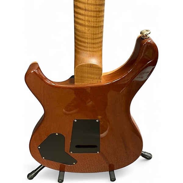 Used 2022 PRS DGT WOOD LIBRARY 10 TOP Trans Blue Solid Body Electric Guitar