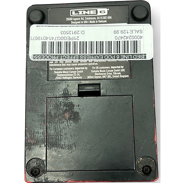 Used Line 6 POD EXPRESS Effect Processor