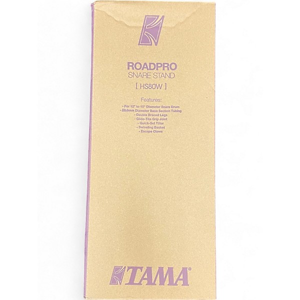 Used TAMA HS80W ROADPRO SER SNARE STAND Snare Stand