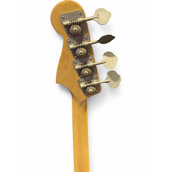 Vintage 1969 Fender Jazz Bass Natural Electric Bass Guitar