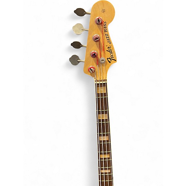 ベース FENDER USA JAZZ BASS VINTAGE 1969 Fender Jazz Bass Refinished Olympic White | Cream City