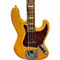 Vintage 1969 Fender Jazz Bass Natural Electric Bass Guitar