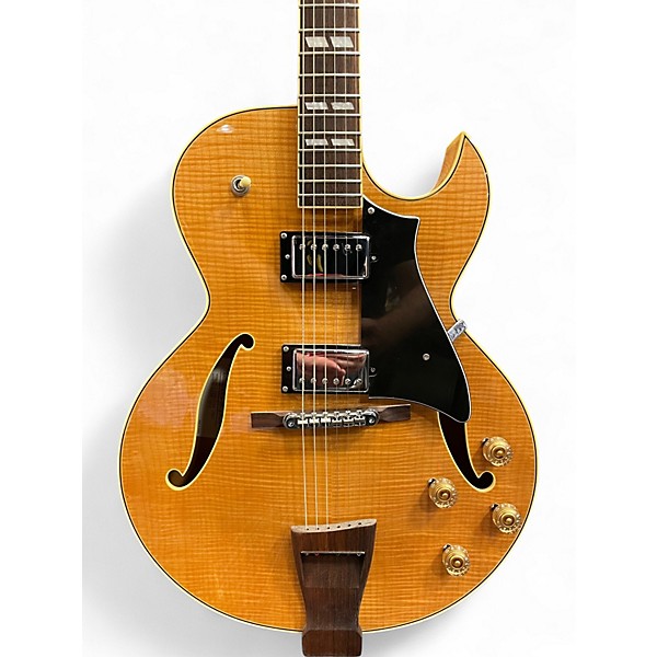 Used PEERLESS Gigmaster Jazz Natural Hollow Body Electric Guitar