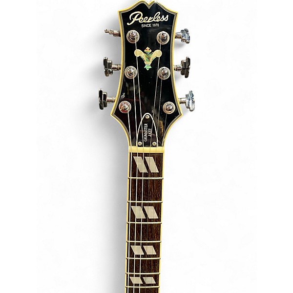 Used PEERLESS Gigmaster Jazz Natural Hollow Body Electric Guitar