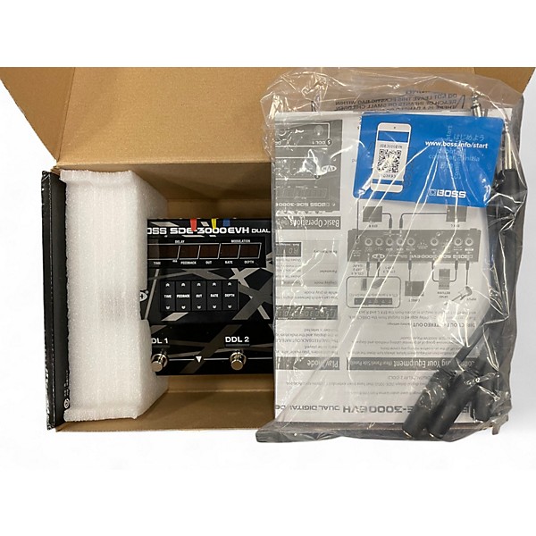 Used BOSS SDE-3000 EVH Effect Pedal