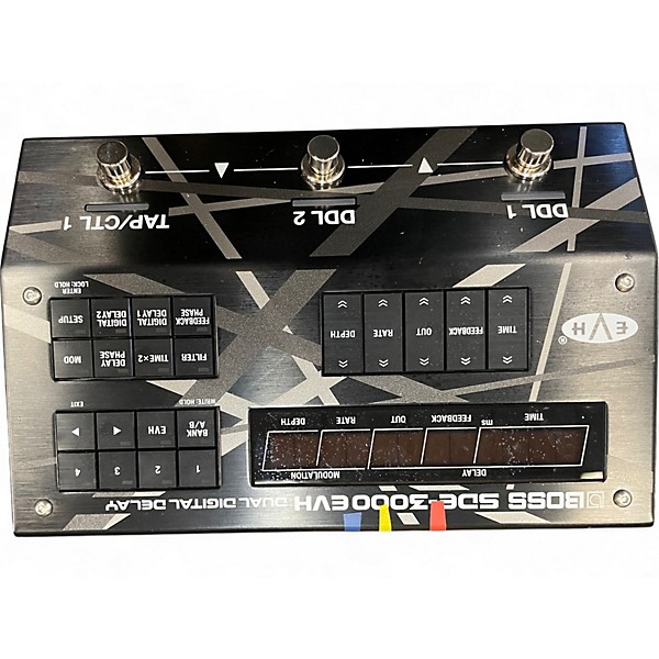 Used BOSS SDE-3000 EVH Effect Pedal