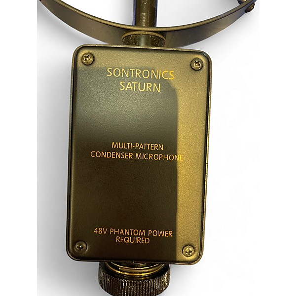Used Sontronics Saturn Condenser Microphone