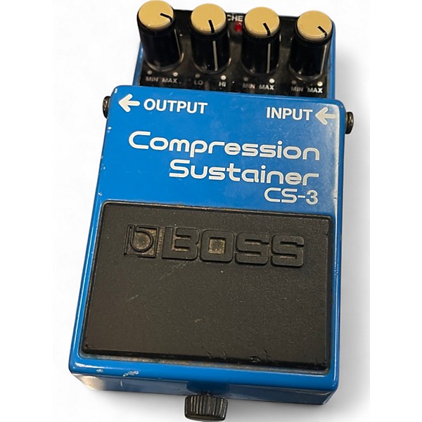 Used BOSS CS3 Compressor Sustainer Effect Pedal