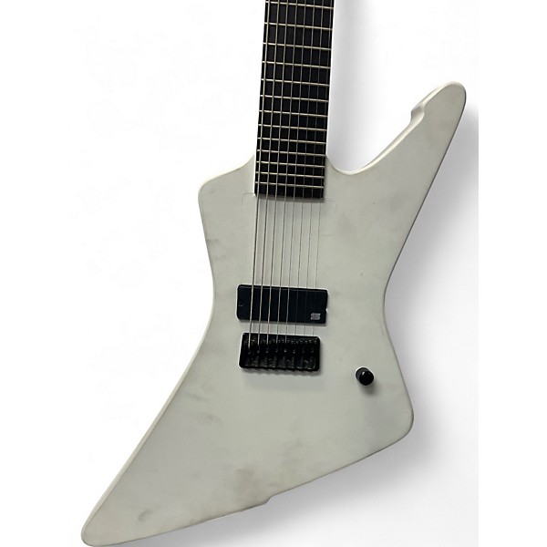 Used Agile Ghost Ghost White Solid Body Electric Guitar