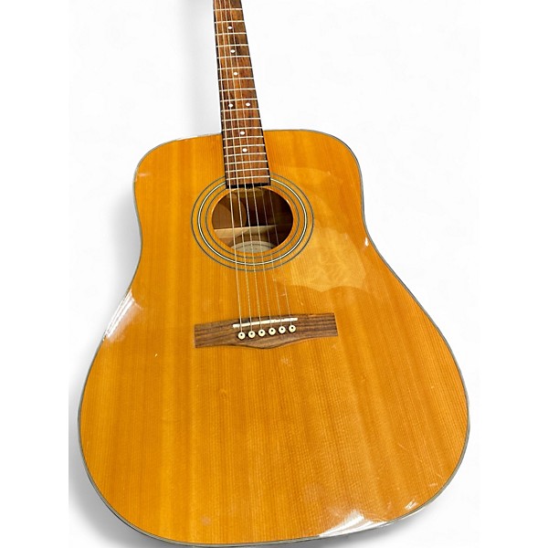 Used Fender DG8S Natural Acoustic Guitar