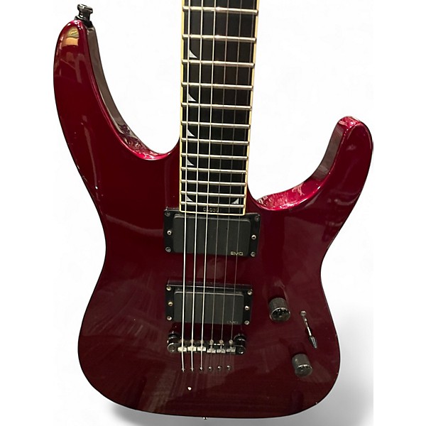 Used 2006 Jackson MG Series SLSMG Super Lightweight Soloist Inferno Red Solid Body Electric Guitar