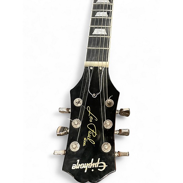 Used Epiphone Les Paul Modern Graphite Black Solid Body Electric Guitar