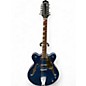 Used Eastwood Classic 12 Blue Hollow Body Electric Guitar thumbnail