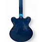 Used Eastwood Classic 12 Blue Hollow Body Electric Guitar