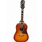 Used Epiphone Inspired by Gibson Hummingbird 12 Cherry Sunburst 12 String Acoustic Electric Guitar thumbnail