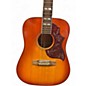 Used Epiphone Inspired by Gibson Hummingbird 12 Cherry Sunburst 12 String Acoustic Electric Guitar