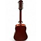 Used Epiphone Inspired by Gibson Hummingbird 12 Cherry Sunburst 12 String Acoustic Electric Guitar