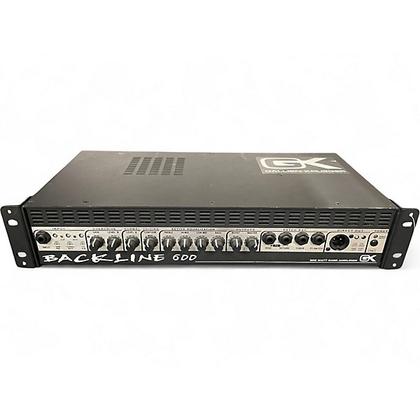 Used Gallien-Krueger Backline 600 300W Bass Amp Head