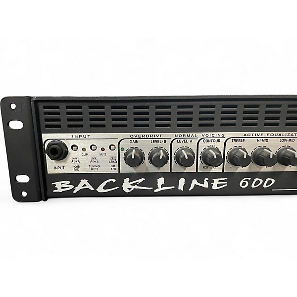 Used Gallien-Krueger Backline 600 300W Bass Amp Head