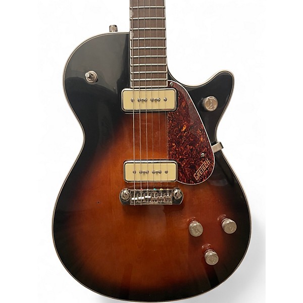 Used Gretsch Guitars G5210-P90 electromatic 2 Tone Sunburst Solid Body Electric Guitar