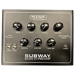 Used MESA/Boogie Subway Bass DI-Preamp Direct Box