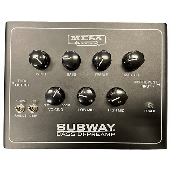 Used MESA/Boogie Subway Bass DI-Preamp Direct Box