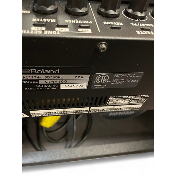 Used BOSS Katana KTN100 100W 1X12 Guitar Combo Amp