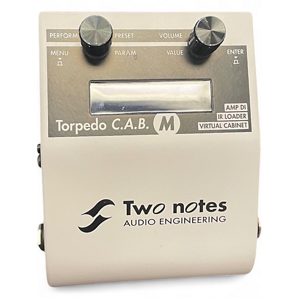 Used Two Notes AUDIO ENGINEERING Torpedo C.A.B. M Effect Processor