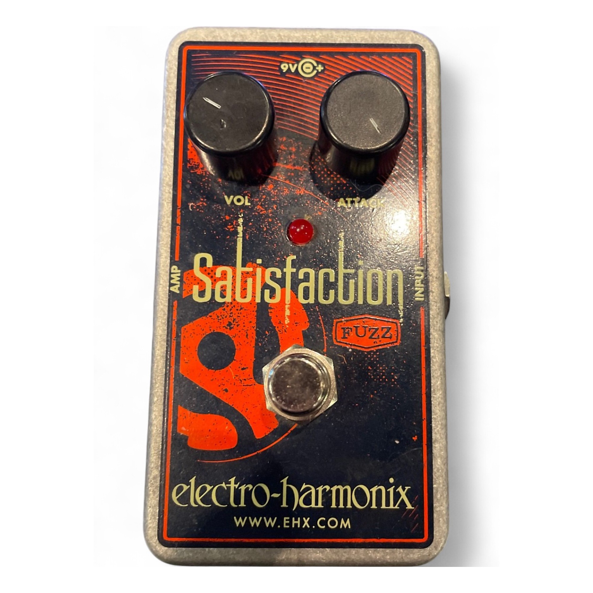 Used Electro-Harmonix Satisfaction Fuzz Effect Pedal
