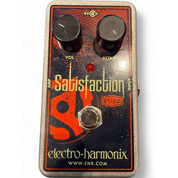 Used Electro-Harmonix Satisfaction Fuzz Effect Pedal