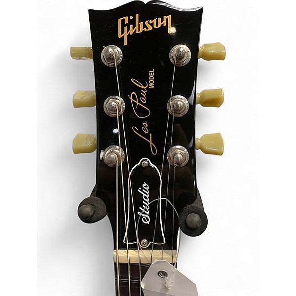 Used Gibson Les Paul Studio Sunburst Solid Body Electric Guitar