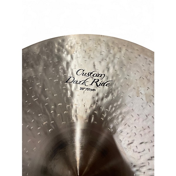 Used Zildjian 20in K CUSTOM DARK Cymbal