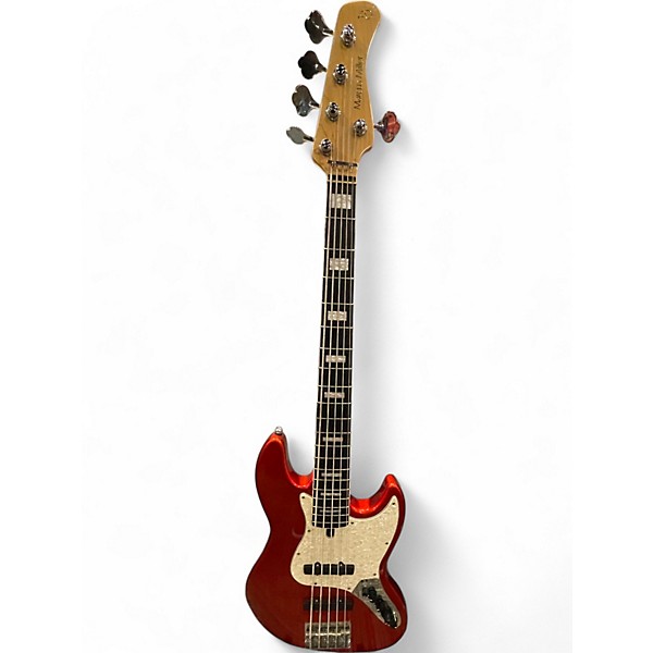 Used Sire Marcus Miller M7 Alder Metallic Red Electric Bass Guitar