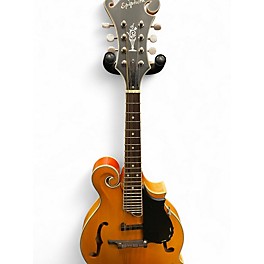 Used Epiphone MM50E F Style Vintage Natural Mandolin