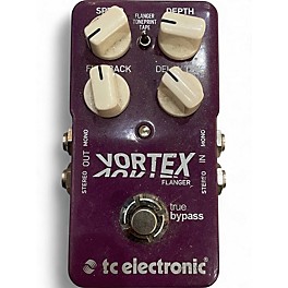 Used TC Electronic Vortex Flanger Effect Pedal