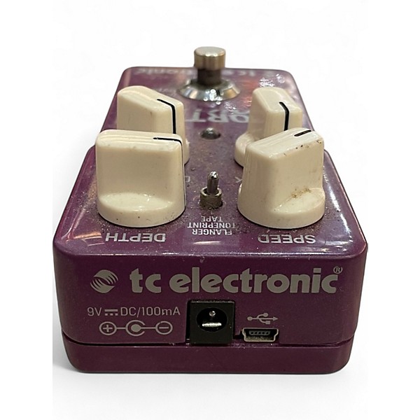 Used TC Electronic Vortex Flanger Effect Pedal